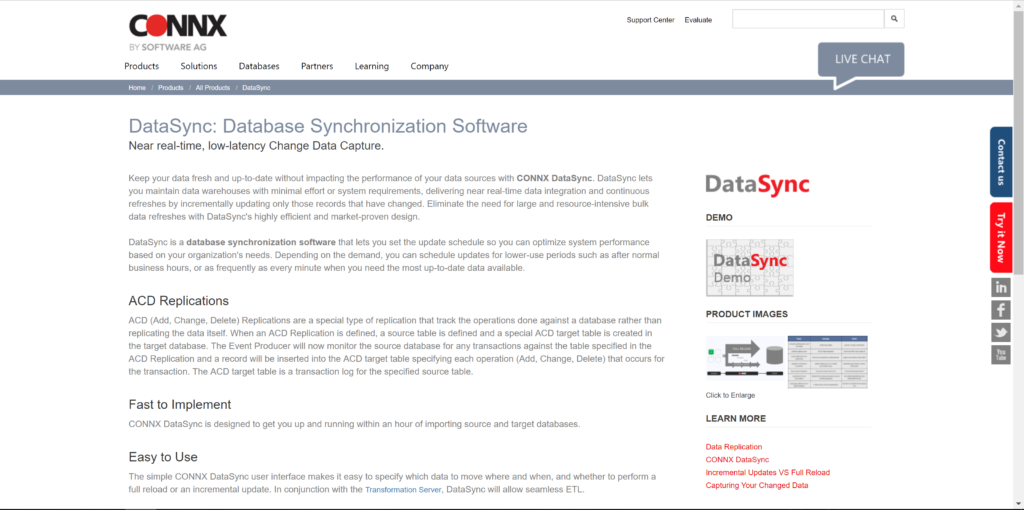 CONNX DataSync New