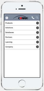 CONNX Menu