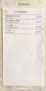 Find Restaurants Results