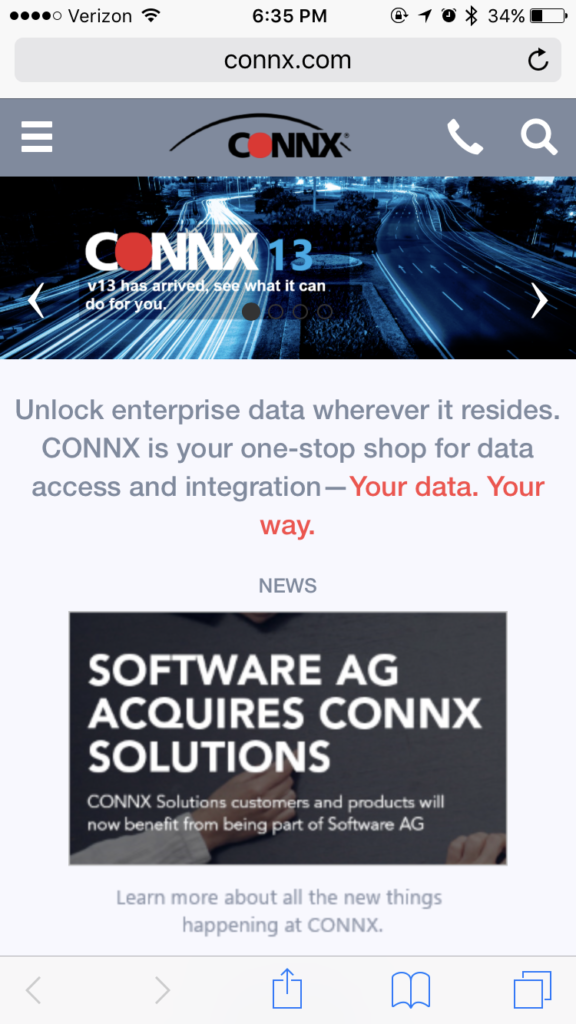 Mobile Homepage