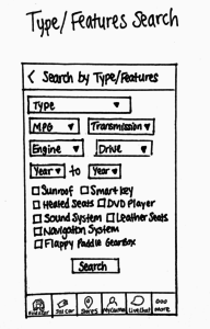 Type/Features Search